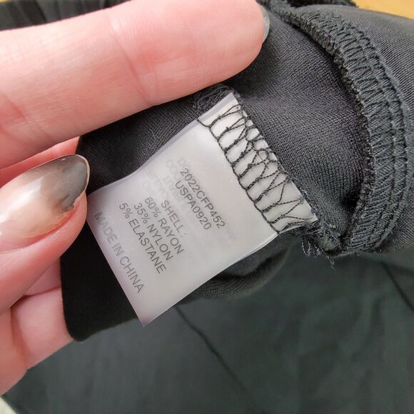 Universal Standard Pintuck Pocket Ponte Pants Black Size XL 26-28 Classic Dressy - Picture 5 of 5
